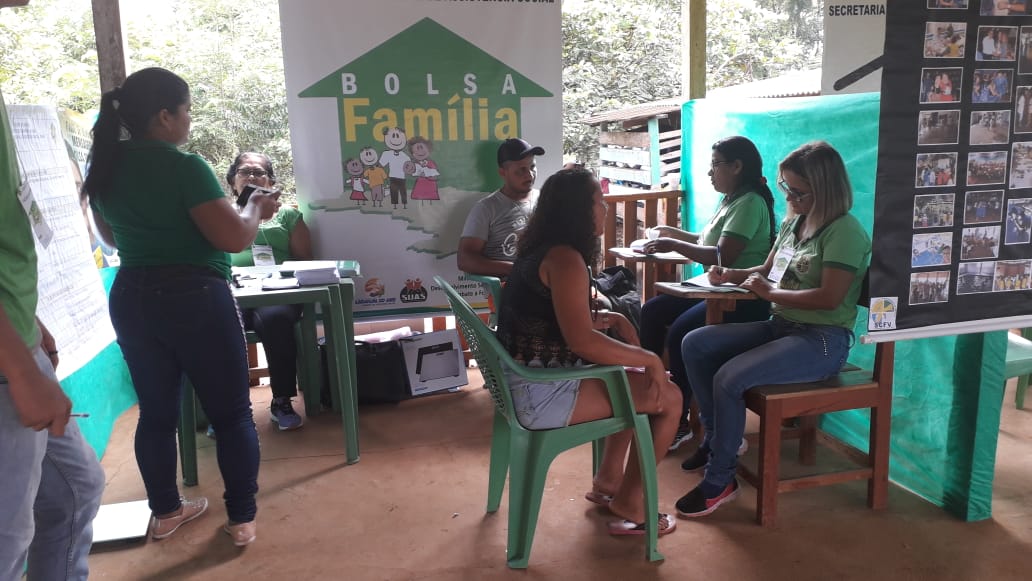 Assistência Social realiza ação Itinerante nas comunidades da Zona Rural.